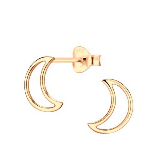 Half Moon Studs Rosé