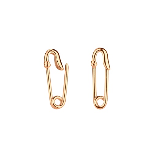 Safety Pin Earrings Rosé